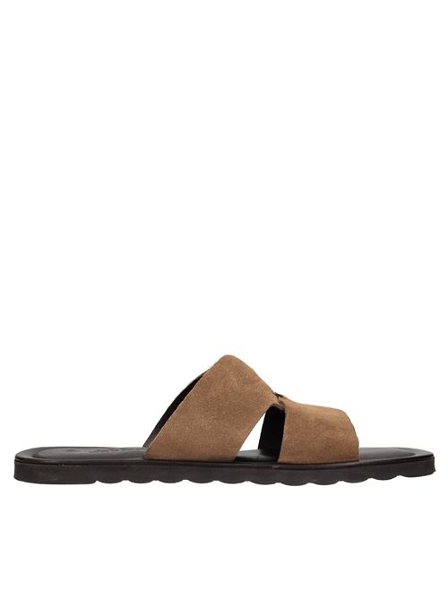 Mules in camoscio THE SANDALS FACTORY | M7974 CAM.MARRONE